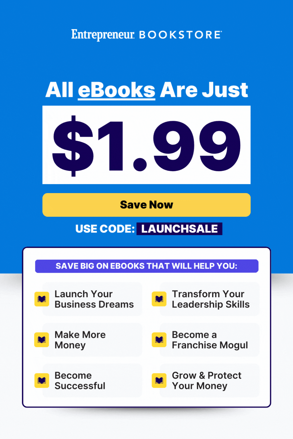 0723_Bookstore_Ebooks Launch Campaign_Announcement Flash Sale Email #2_v1